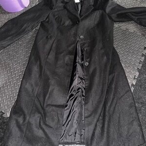Lane Bryant Classic Black Trench Coat